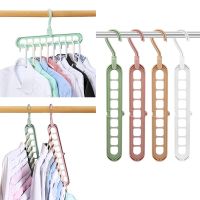 [hot]ↂ  Saving Hangers Closet Organizer Clothing Cascading Hanger for Shirts Pants Dresses