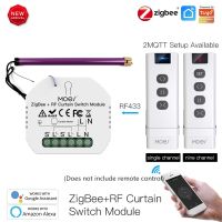 【CW】 Tuya ZigBee RF433 Curtain Module Motorized Blinds Motor With Electr