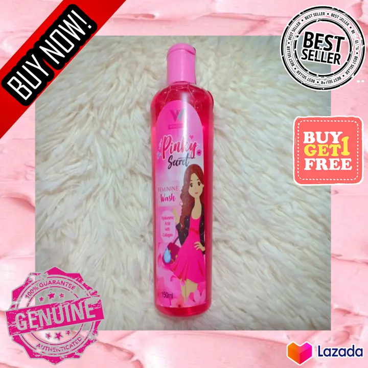 Set of 2 Authentic Pinky Secret Feminine Wash 150ml Anti Bacterial