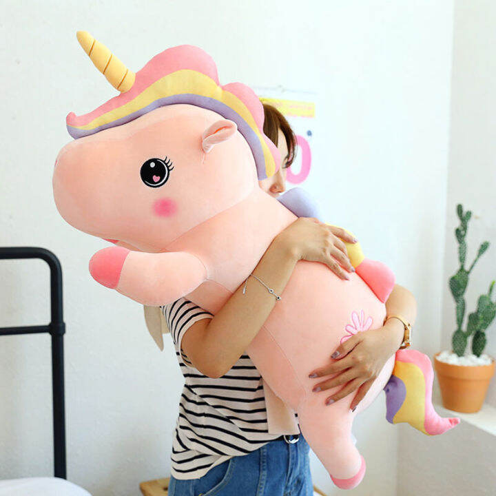 ตุ๊กตา-ตุ๊กตายูนิคอร์น-unicorn-doll-ตุ๊กตาของเล่น-ตุ๊กตาตัวนิ่มๆ-ตุ๊กตาน่ารัก-ตุ๊กตาของขวัญให้แฟน-ตุ๊กตาสัตว์-ตุ๊กตาใหม่-60-ซม-unicorn-stuffed-dolls-kawaii-soft-animal-unicorn-plush-toys