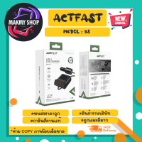 ACEFAST รุ่น B8 ที่ชาร์จในรถ Fast Charge Car HUB Charger 3USB-A/1USB-C จอLED ชาร์จเร็ว (230266)