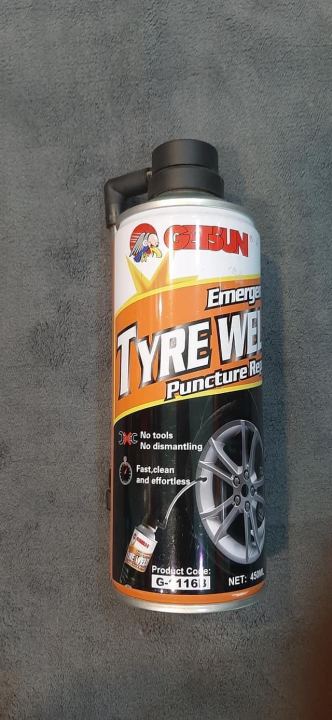 getsun-emergency-tyre-weld-g-1116b-สเปรย์ปะยางและเติมลมฉุกเฉิน-สเปรย์ปะยาง-ปะยางรั่วฉุกเฉิน-เติมลม-ใช้ง่ายและสะดวก-ขนาด-450ml