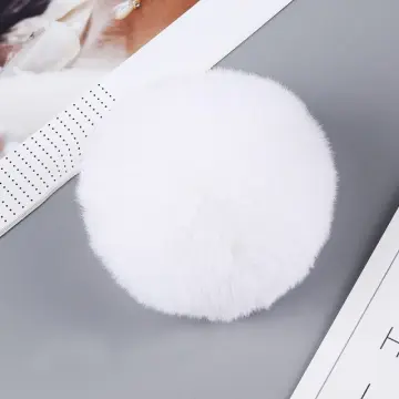 Pompom 8cm Fluffy Faux Fur Ball 80mm Big Soft Pompon DIY Pompons For  Keychain Sewing On Scarf Hats Apparel Craft Supplies - AliExpress