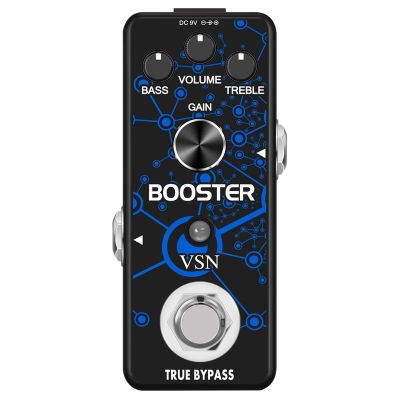 Guitar Booster Effect Pedal Analog Boost Effects Pedals for Electric Guitar Mini Boost Pedals True Bypass
