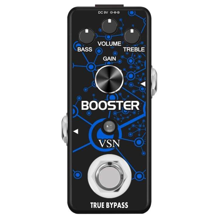 VSN Guitar Booster Effect Pedal Analog Boost Effects Pedals for