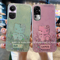 เทรนด์ เคส Phone Case OPPO Reno10 10 Pro+ OPPO A78 NFC Plus 4G 5G เคสโทรศัพท์ เลื่อมน่ารักใหม่เฮลโลคิตตี้แอนตี้-ดรอปสไตล์ร้อนแรง2023แฟชั่นฝาหลัง Cover