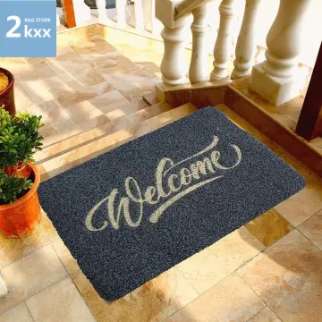 Funny Welcome Doormat Entryway Front Porch Rugs 60 * 40CM Anti