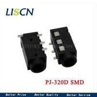 10PCS PJ320D 3.5MM Headphone Jack Socket Female Connector for Audio Video 3 1 4Pin SMD DIP Audio Jack