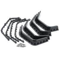 YEAHRUN 1Set Plastic Wheels Fender Flares for Axial SCX-10 AX10 WK and other 2.2 1/10 RC Crawler Car