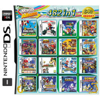 การ์ดตลับเกมคอมไพล์สำหรับ Nintendos DS 3DS 2DS Super Combo Multi Cart