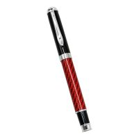 1Pcs High Quality Business carbon fiber 0.7mm 4 Color Office Popular Gift Classic Fountain Pen Ink Pen Calligraphy Stationery  Pens