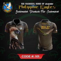 2023 New Fashion  Philippine Eagles Polo Shirt e#101，Size: XS-6XL Contact seller for personalized customization of name and logo