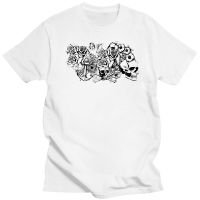 Large mens short sleeves Cherub White T Skull Roses Cross Rosary Beads Emo Graphic Tattoo Design Tee Shipping Cheap Tee 4XL.5XL.6XL