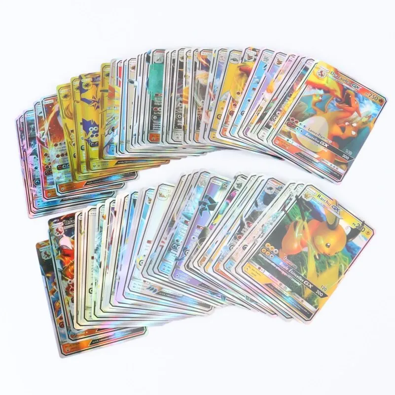 50-360Pcs French Pokemon Cards VStar TAG TEAM GX V MAX VMAX Shining Card  Game Battle Carte Trading Children Francaise Toy Color: 50 TAG TEAM French