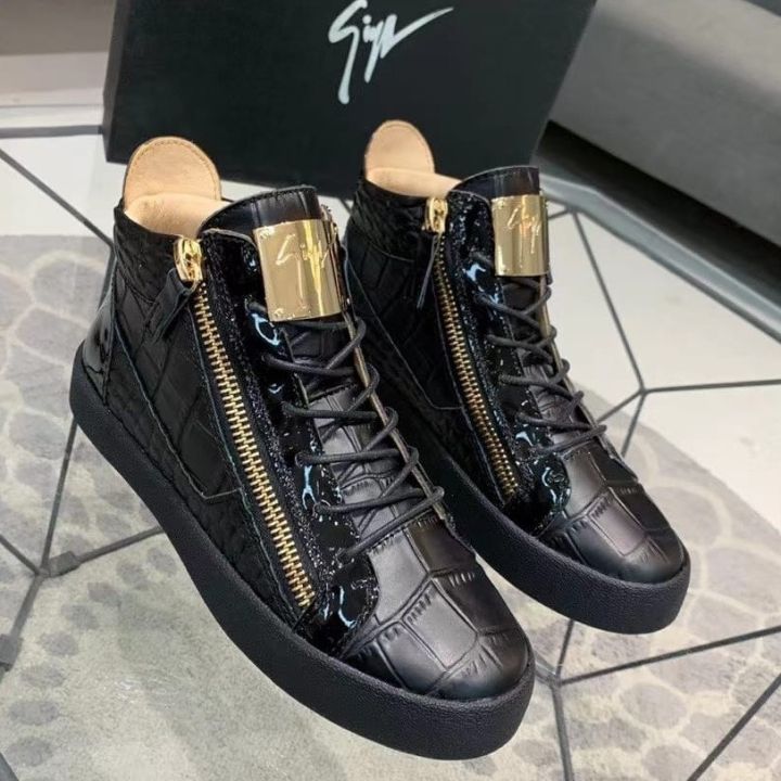Sepatu pria gz boots sneaker cowok high quality vip sepatu lv pp