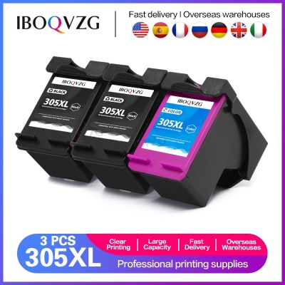 IBOQVZG 305XL Compatible Ink Cartridge Replacement For Hp 305 Xl Hp305 For HP Deskjet 2320 2710 2720 2730 1210 1215 Printer