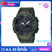 Casio BABY-G นาฬิกาข้อมือ นาฬิกาผู้หญิง สายเรซิ่น รุ่น BGA-230-3A เขียว ของแท้100% ประกันศูนย์ casio 1 ปี จากร้าน M&amp;F888B