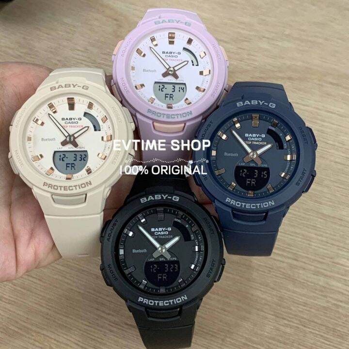 READY STOCK 100% ORIGINAL CASIO BABY-G BSA-B100-1A / BSA-B100-2A / BSA ...