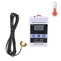 Guide Rail Digital Thermostat Thermoregulator Temperature Controller Refrigeration Heating Cooling Control-Shop5779273 Store