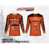 (All sizes are in stock)   2023 Motorcycle T SHIRT "ThorXCross" Long Sleeve T-shirt  (You can customize the name and pattern for free)