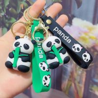 【LZ】☾✜  Panda Chaveiro para o dia das crianças pingente de urso mochila escolar pendurada ornamentos pequenos presentes atacado 20pcs