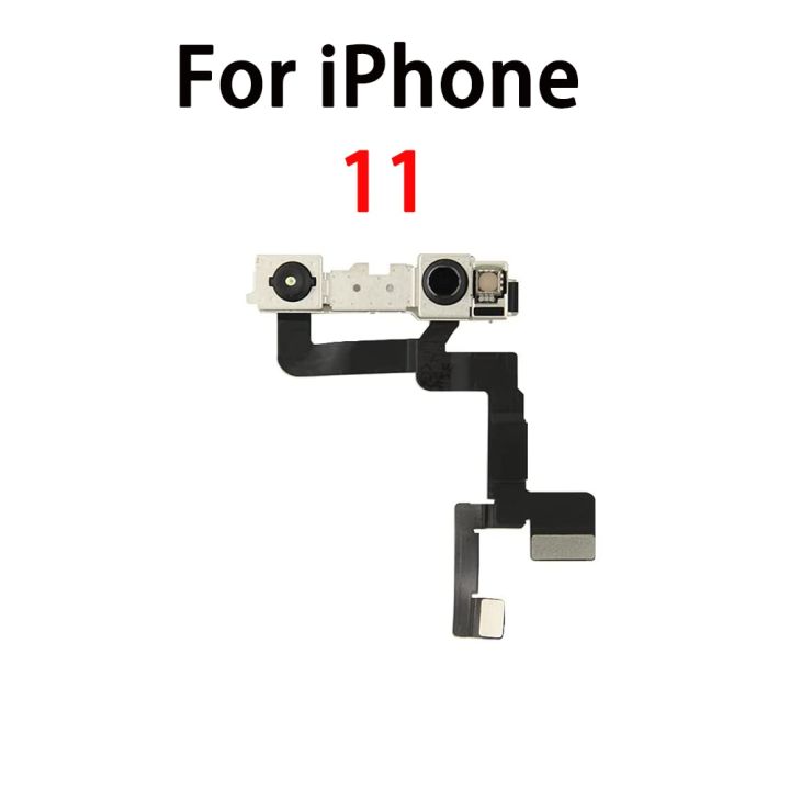 กล้องหน้าสําหรับ-iphone-x-xr-xs-11-pro-max-face-front-camera-module-พร้อมขั้วต่อ-flex-cable-repair-replacement-parts