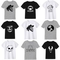 2022 Four Seasons Personality Fashion Skull Super Mario Childrens Cotton T-shirt Boys Clothes Girls Clothes Kids T-shirt 2-10Y