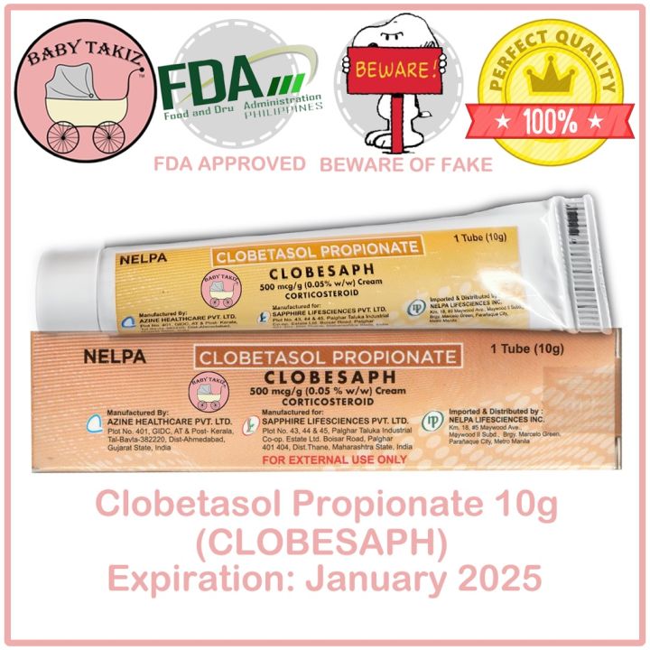 Clobetasol Propionate Antifungal Cream G CLOBESAPH Cream G Lazada PH