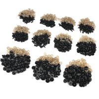 [HOT PPLMZKKLWEWH 605] 50/100Pcs 5-20Mm ตาความปลอดภัยพลาสติกสีดำสำหรับของเล่น Amigurumi ของตกแต่งงานปาร์ตี้งานฝีมือ TeddyBear ของเล่นตาสำหรับตุ๊กตาอุปกรณ์ประดับตกแต่ง