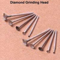 【VV】 10Pcs 2-10mm Grinding Mounted 2.35/3mm Shank Spherical Carving Burrs Polishing Engraving Tools