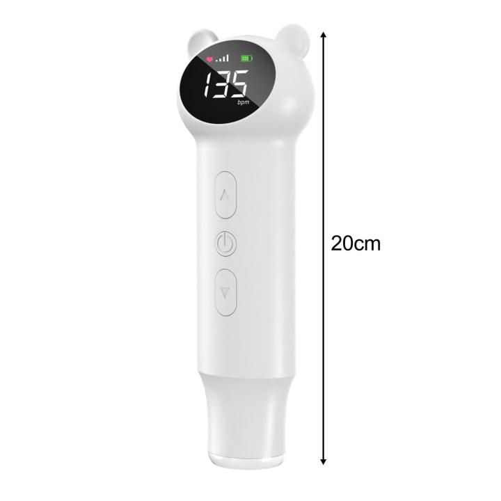 dolity-จอภาพหัวใจทารกในครรภ์จังหวะ3-0mhz-probe-เครื่องตรวจจับจังหวะหัวใจทารกในครรภ์จอดูแลเด็ก