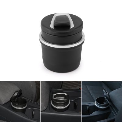 dfthrghd Universal Car Ashtray With Cover Creative Personality Covered Car Inside The Car multi-function Car Supplies New