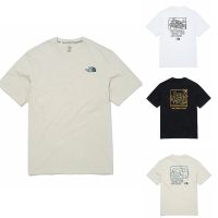 【s-5xl】ผ้าฝ้าย 100%【hot tshirts】The North FACE North เสื้อยืดคอกลม แขนสั้น ลายน่ารัก สําหรับผู้ชาย และผู้หญิง NT7UM062022