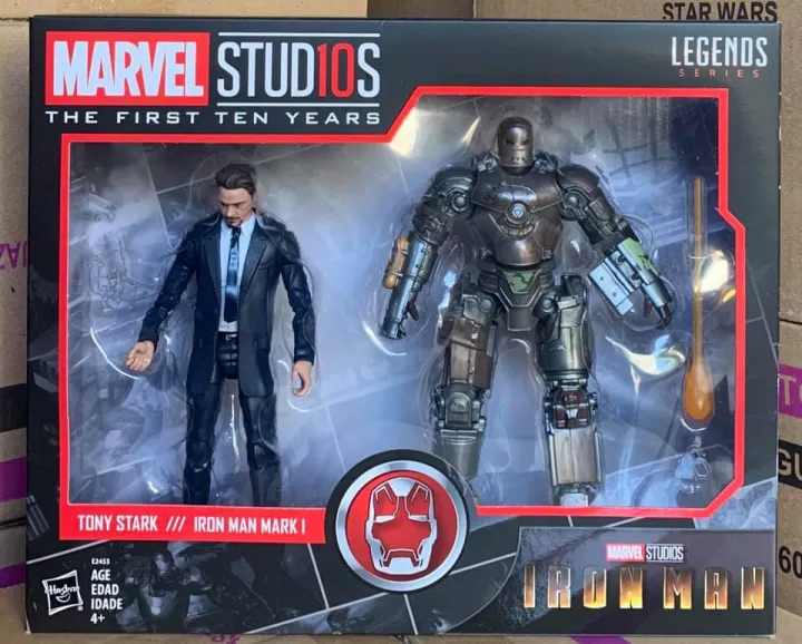 Hasbro MARVEL LEGENDS 10TH ANV1 [TONY STARK & IRON MAN MARK I] Action ...