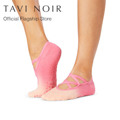 [New Collection] Tavi Noir Grip Luanna ถุงเท้าพิลาทิส ถุงเท้ากันลื่นไม่แยกนิ้วเท้า  รุ่นLuanna (Spring Fever)