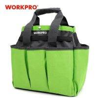 WORKPRO กระเป๋าถือถุงเครื่องมือสวนกลางแจ้งและในร่มอเนกประสงค์สำหรับชุดเครื่องมือสวนพร้อมกระเป๋าอ็อกซ์ฟอร์ด8กระเป๋า