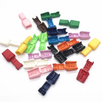 20 Pcs สายล็อคปลายเชือกหัวเข็มขัดซิปดึง Stopper คลิปซิปสำหรับกระเป๋าเป้สะพายหลังกีฬาเชือกผูกรองเท้า Lanyard DIY Paracord อุปกรณ์เสริม-Mengzone