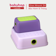 Ghế bậc thang đa năng H2 Babyhop thiết kế 2 bậc giúp bé vệ sinh độc lập