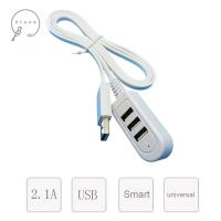 ZIAAN คอมพิวเตอร์แบบ3 In 1การถ่ายโอนข้อมูลแบบพกพาฮับ3 USB ชาร์จเร็วเครื่องชาร์จต่อขยายสายตัวแปลงที่ชาร์ต USB USB แยก USB ตัวแยก USB HUB