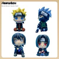 FANGCU272ของขวัญ Itachi Uchiha ของสะสมขนาด8-9ซม. Figur Naruto ตุ๊กตาโมเดลท่านั่งอนิเมะรุ่น Q