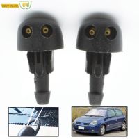 Misima OE# 7700413545 2Pcs Front Windscreen Wiper Washer Nozzle Jet For Renault Clio 2 1998 1999 2000 2001 2002 2003 2004 2005 Windshield Wipers Washe