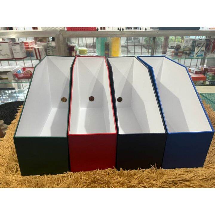 DATA FILE BOX/BOX FILE/MAGAZINE BOX MADE OF CHIPBOARD | Lazada PH
