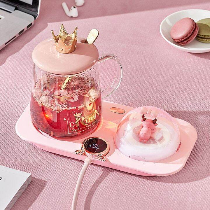 Cup Heater Coffee Mug Warmer Electric Hot Plate With 3 Temperature