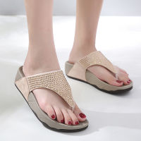 summer women slippers buckle real leather slides shoes solid thick sole heels beach sandals women outside platform flip flops c4