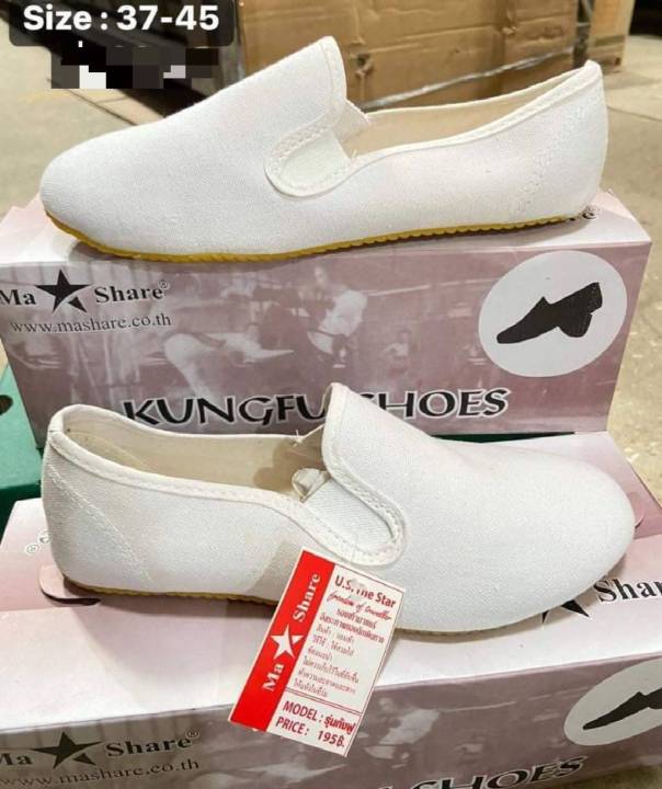 องเท้าผ้าใบสลิปออน-แบบสวม-มาแชร์-ma-share-สินค้าขายดี-รุ่น-kungfu-size-37-45