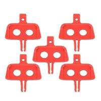 Hydraulic Disc Brake Pad Bicycle 5Pcs Brake Spacer Disc Pad Safe Cycling Instert Tools for Folding Bikes Mountain Bikes and Road Bikes lovable