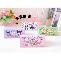 ลายใหม่กล่องแว่นตา รุ่นพับเก็บได้ ทรงสามเหลี่ยม (Sanrio Folding Box) ประหยัดเนื้อที่ในการจัดเก็บ งานสวยมาก จ้าา