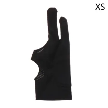 1pc Black 2 Fingers Anti-fouling Gloves Anti Touch Hand Drawing Writing  GloCR