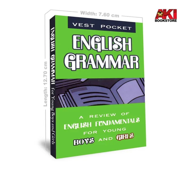 AUTHENTIC Vest Pocket English Grammar A Review of English Fundamentals