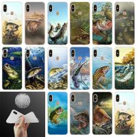 Kucing Ikan Tangki Air Dinding Seni Poster Kanvas Cetak Case Penutup untuk Xiaomi Redmi Note 8 7 6 5 Pro 8A 7 6PRO 6A S2 5a 4a 5 Plus Y3